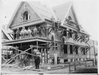 Ebner Family House Construction at 15th & Keefe
