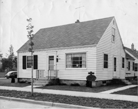 Cape Cod House at 693 N. 28th St. in 1907 now 2021 N. 28th St.