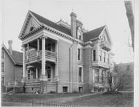 Dr. Schneider's Home on Knapp St. near Franklin Pl.