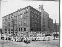 Holeproof Hosiery Building and Employees at 4th & St. Paul