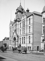 Turner Hall with Horse and Carriage