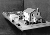 Greendale Planned Community with  Model in 1930s